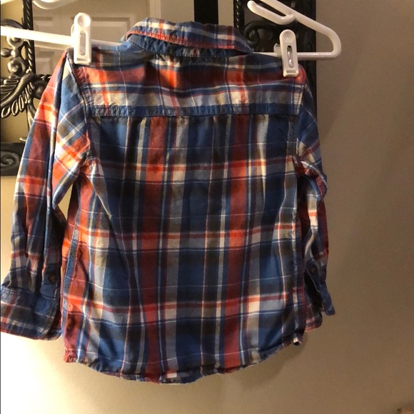 Carter's plaid button down - Picture 5 of 6